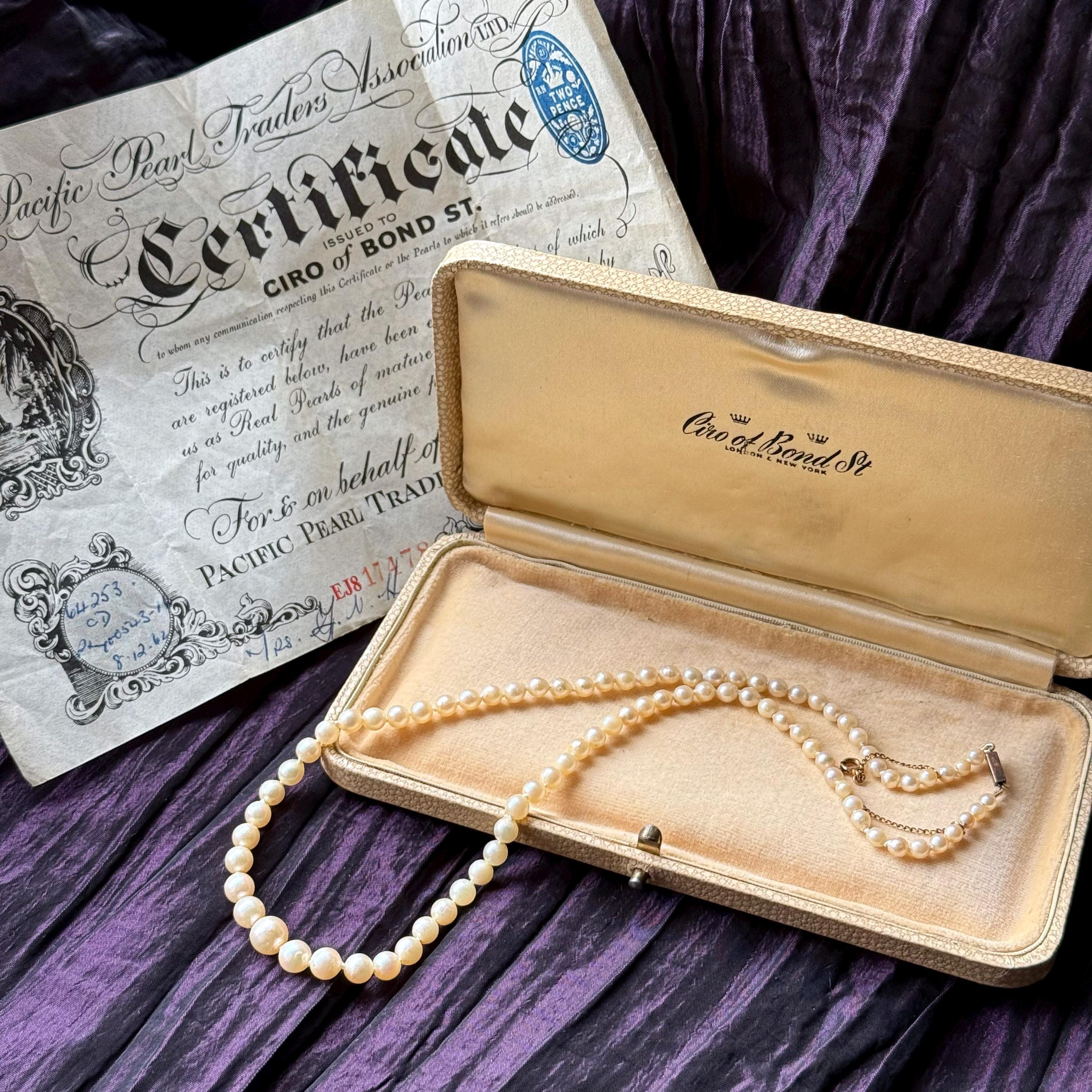 Ciro Pearls Ciro Jewellery For Sale CIRO Hand Knotted Graduated