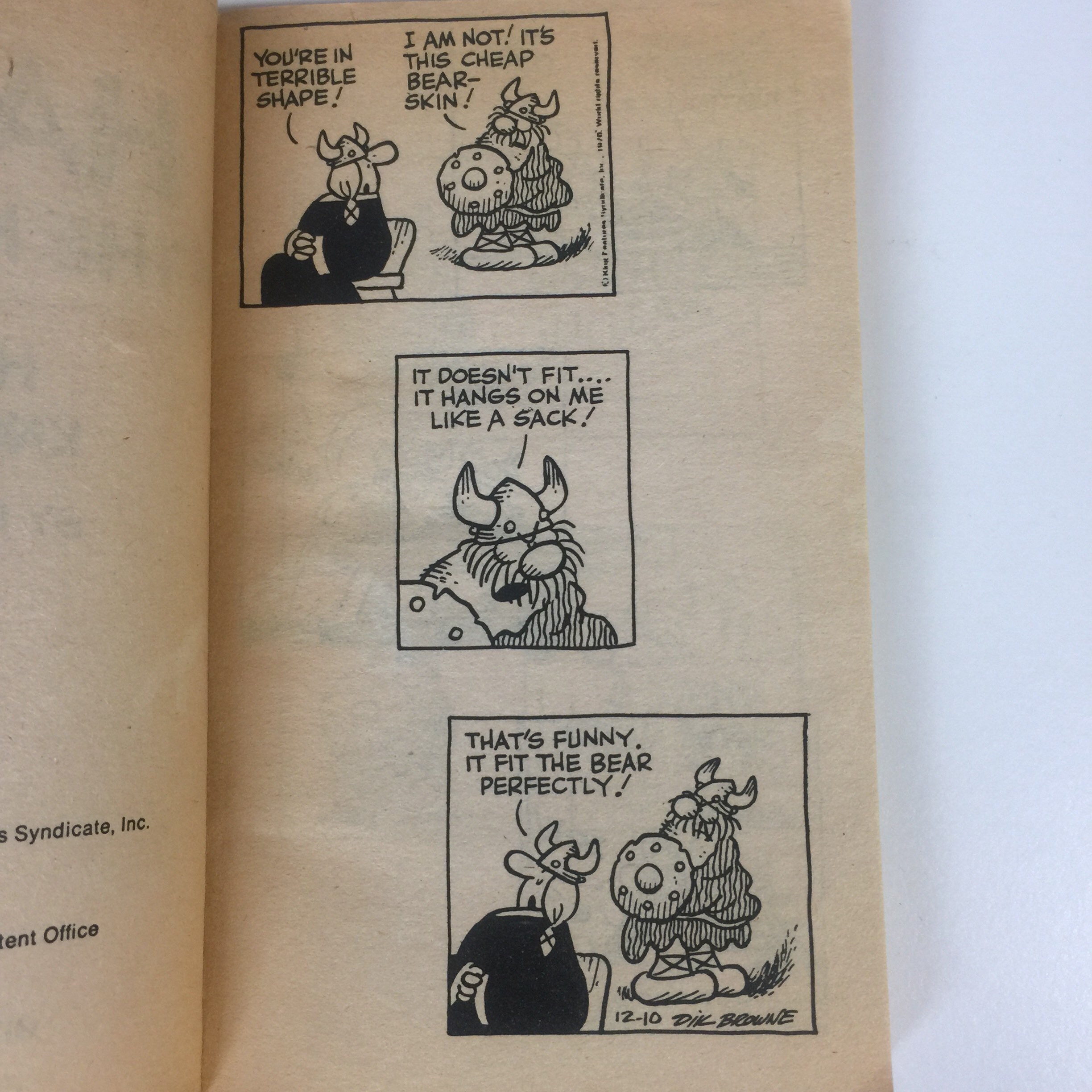 HAGAR the Horrible by Dik Browne Hagars Knight Out Comic Etsy India