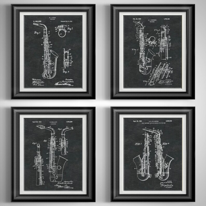 Saxophone Gifts Saxophone Player Gifts for Musicians Jazz Etsy