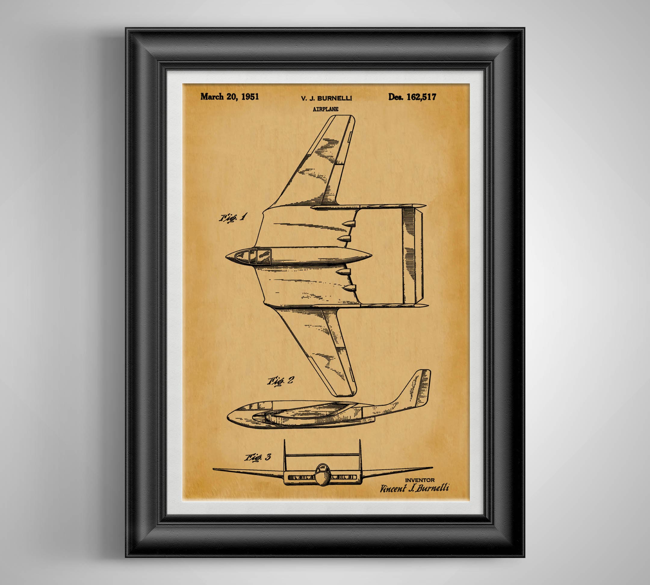 Art & Collectibles Prints Aviation Gifts for Pilots Airplane Decor