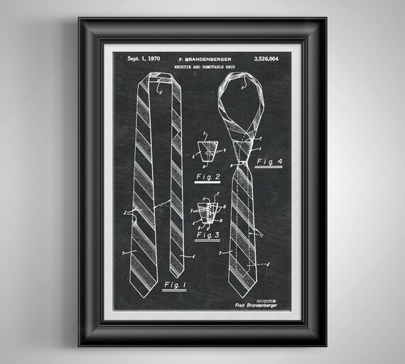 Men S Neck Tie Patent Print Fashion Sketch Fashion Posters Master Bedroom Decor Man Cave Wall Art Chalk Posters Grandfather Gift Geek Art