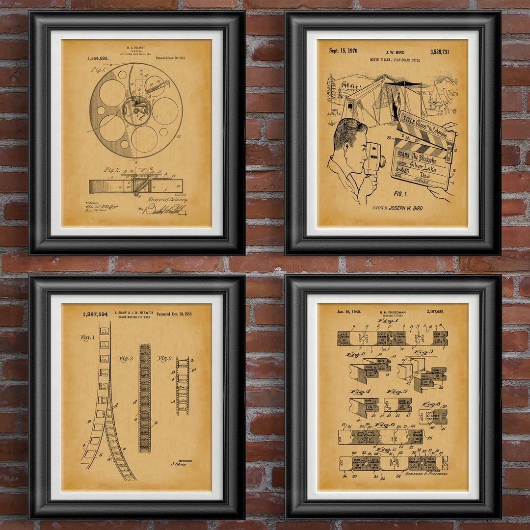 Theater Wall Art Home Theater Artwork Cinema Poster Home Movie Etsy