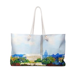 Washington, DC Weekender Tote