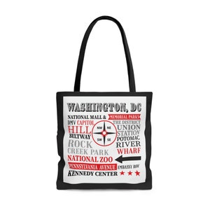 Washington DC Tote Bag (Large)