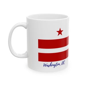 Washington, DC Flag Mug - Free Shipping