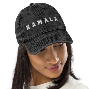 Kamala Harris Hat Kamala for President Dad Hat Harris 2024 Embroidered Baseball Cap Kamala Hat Minimalist Adjustable Twill Baseball Hat