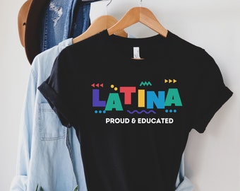 Latina AF Shirt Latina Pride Shirt Latina Shirt Morena Shirt Mexican Shirt Latina Feminist Boricua Shirt Chicana Latino Heritage plus size