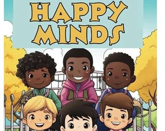 Happy Minds: An Affirmation Coloring Book for Boys Positive Affirmations I am affirmations Motivational Colorbook Colouring Pages for Kids