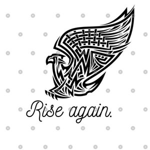 Phoenix svg Mystical Clipart Bird Svg Rise Again SVG phoenix wings svg phoenix rising svg svg cut file Animal Svg grafisch ontwerp