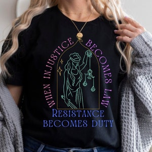 Notorious RBG Protest Shirt Activist Shirt Social Justice Shirt Feminist Shirt Pro Roe v Wade Reproductive Rights Pro Choice Shirt