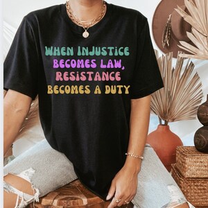Notorious RBG Protest Shirt Activist Shirt Social Justice Shirt Feminist Shirt Pro Roe v Wade Reproductive Rights Pro Choice Shirt