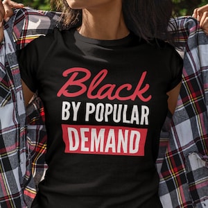 Czarna koszulka dla dziewczynek Magic Shirt Melanin Shirt Melanin Poppin Shirt Czarna koszulka dla dziewczynek Rock Koszulka Czarna koszulka Power Koszulka afroamerykańska, czarna koszulka AF