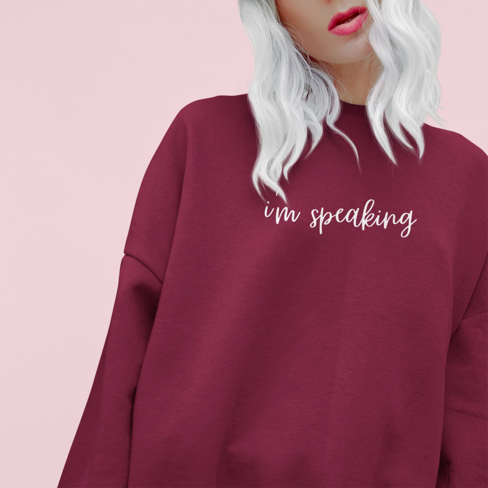 Im Speaking Sweatshirt Kamala Harris VP Im Speaking Sweater | Etsy
