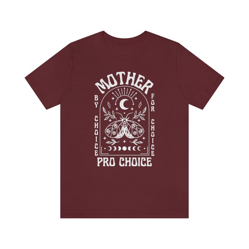 Madre per scelta per scelta camicia mistica Pro Choice camicia femminista camicia diritti delle donne camicia diritti riproduttivi Pro Roe v Wade Protesta immagine 3