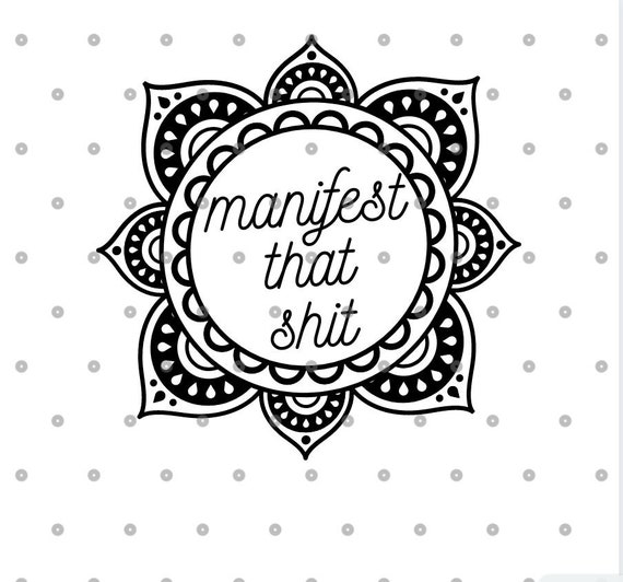 Spiritual SVG, mandala svg meditation svg, spiritual gangster svg, manifest svg  yoga svg spiritual gangsta svg PNG mystical svg mystic svg