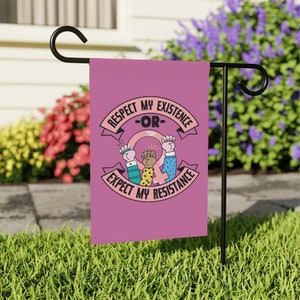 Womens Rights Are Human Rights Flag Pro Choice Garden Flag Feminist Flag My Body My Choice Flag Reproductive Rights Flag Garden Banner