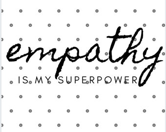 Empath SVG Empathy is my superpower SVG Psychic Empath SVG aligned svg yoga svg Meditation svg mystical svg mystic svg