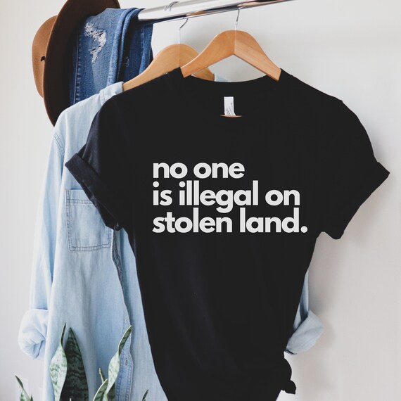 No Human Is Illegal Pro Immigration T-Shirt No Human Is Illegal Pro Immigration T-Shirt