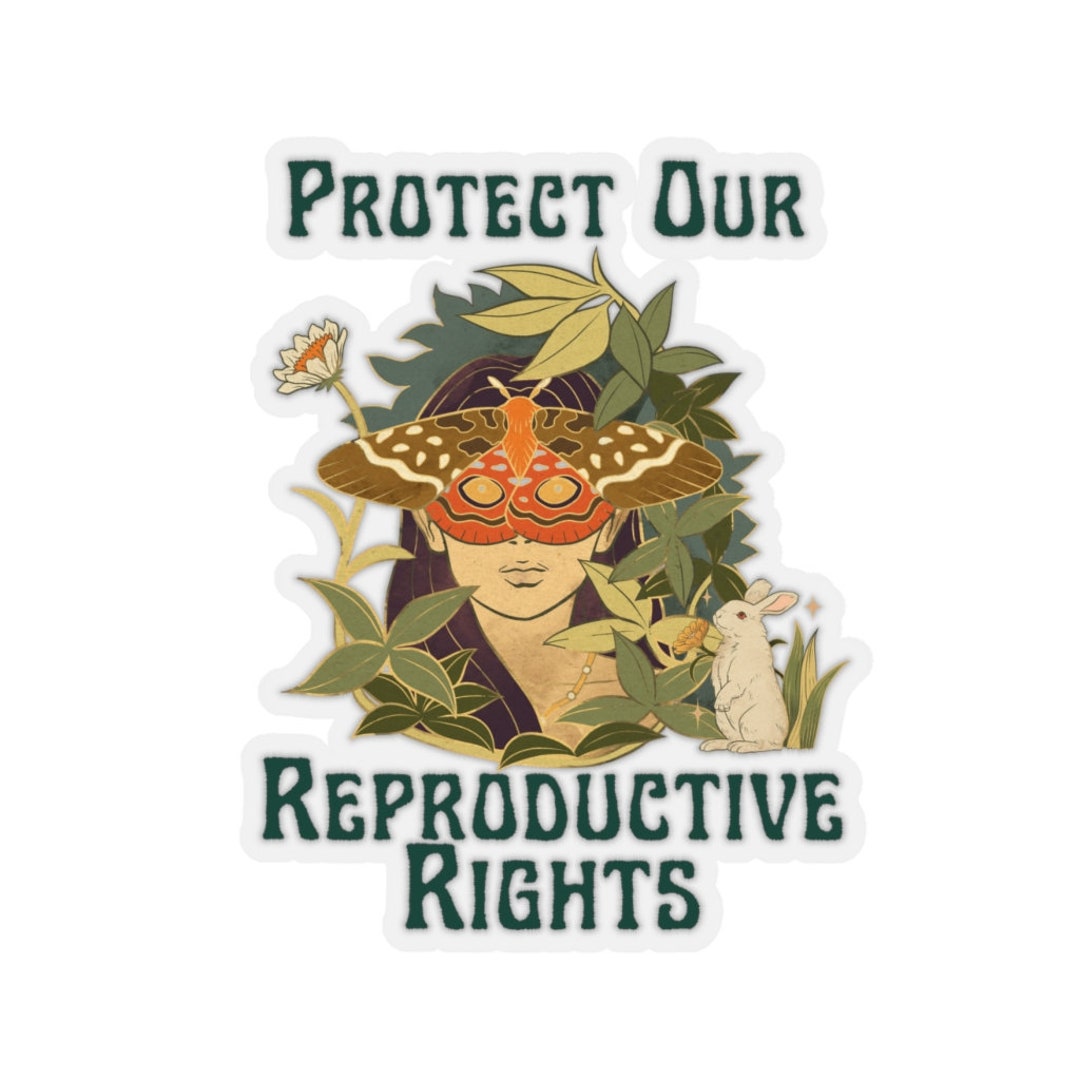 Feminist Sticker Reproductive Rights Womens Rights Stickers Roe V Wade ...