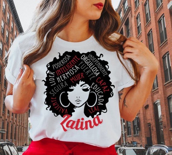 Latinas Empoderadas Latina Educada Redacción - Etsy España