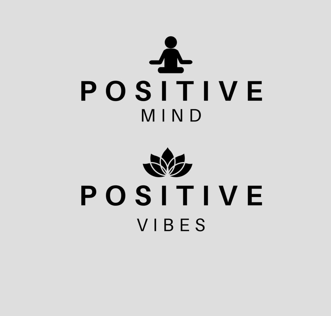 Positive Vibes Spiritual SVG Meditation Svg Spiritual - Etsy