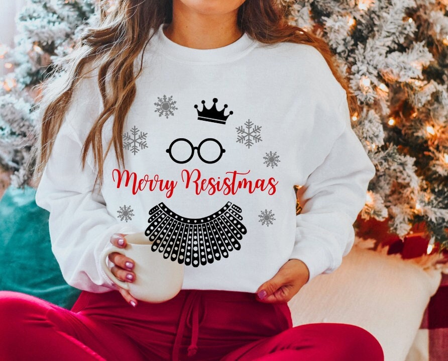 Rbg Holiday Sweater - Etsy