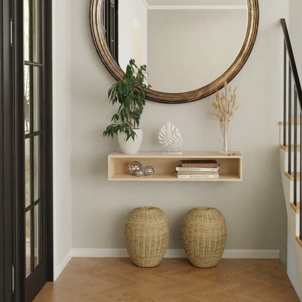 Floating Entry Table Etsy