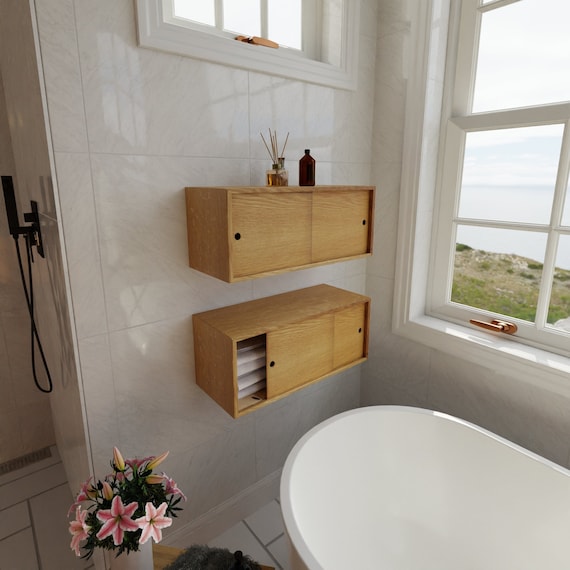 Floating Bathroom Storage Rispa