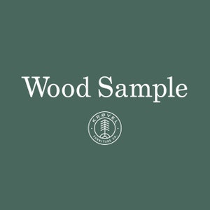 Wood Sample 4 Pack