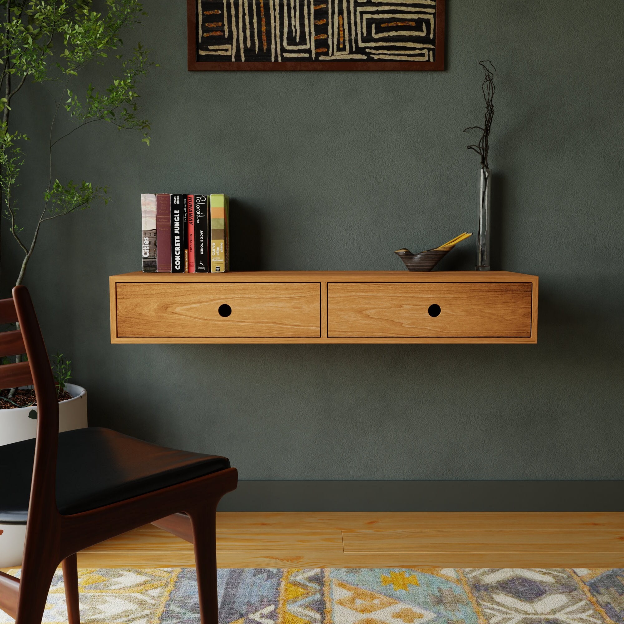 All modern floating deals desk
