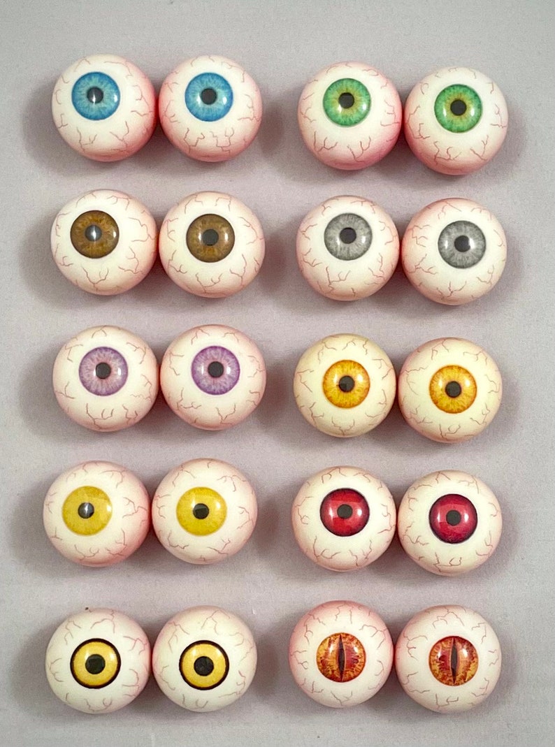1 Decorative eyeballs sold in pairs image 2