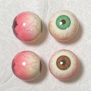 1” Decorative eyeballs sold in pairs