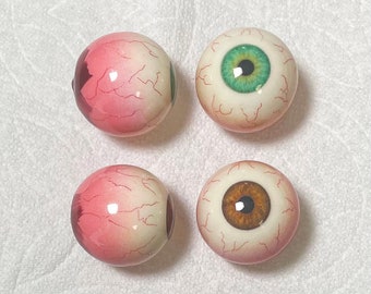 1” Decorative eyeballs sold in pairs