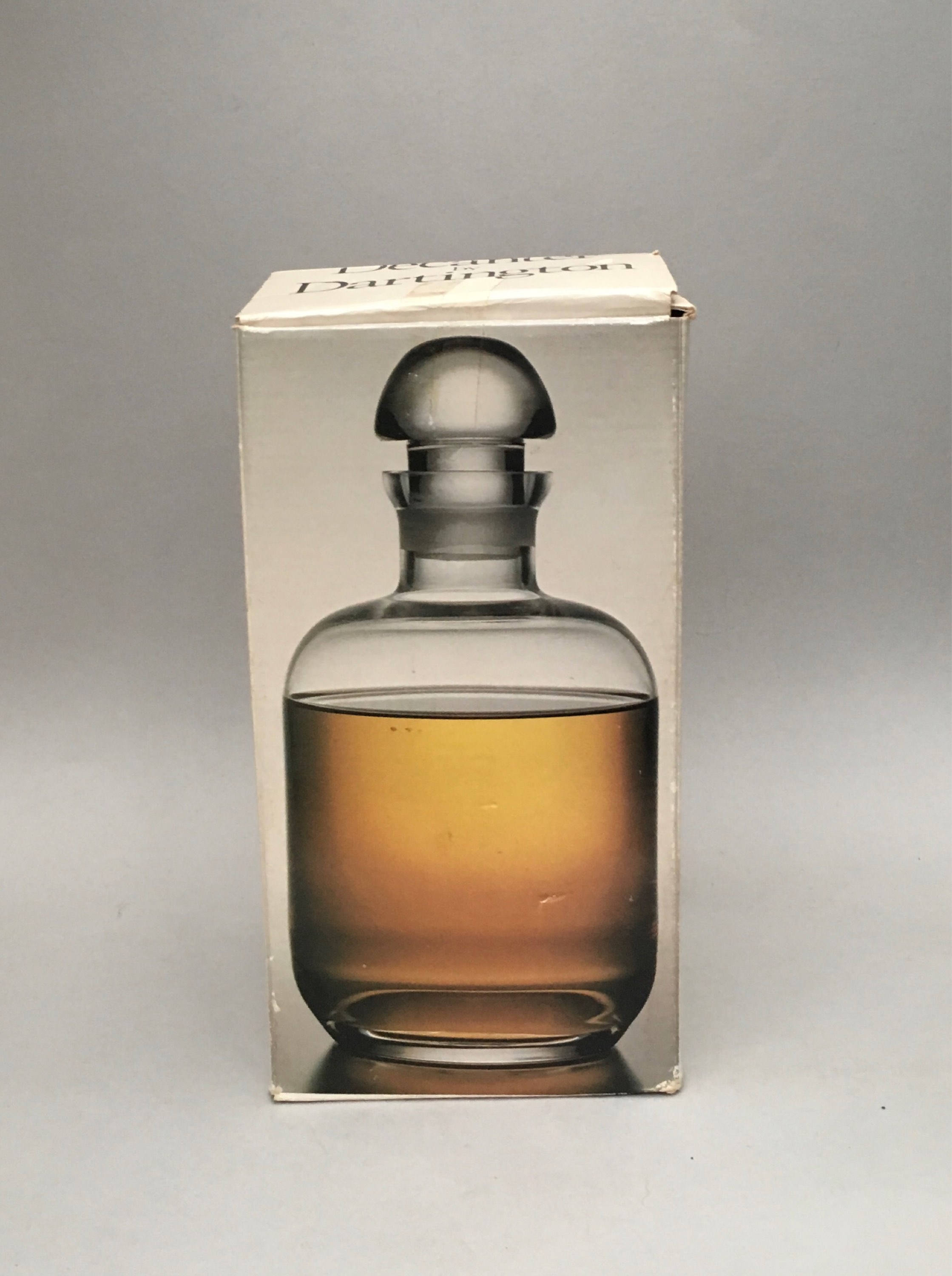 Vintage Boxed Dartington Glass Devon Decanter FT295 Frank Etsy