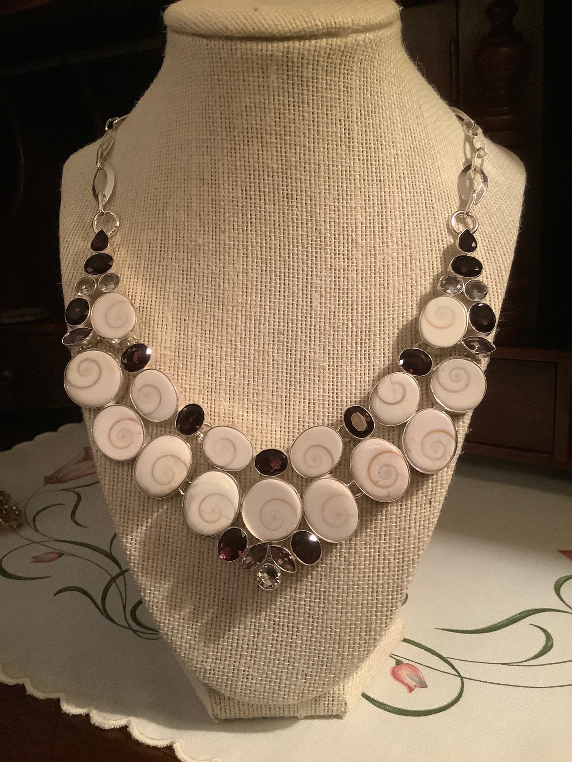 Shiva Eye Shell Necklace Etsy