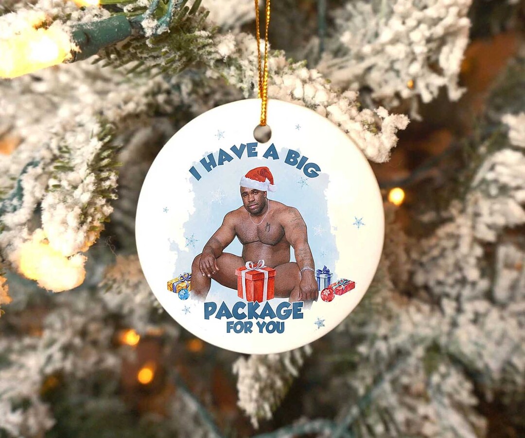 Christmas Barry Wood Meme Ornament Christmas Ornament Funny Etsy