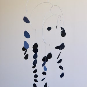 Eucalyptus Black -  Hanging Mobile #1