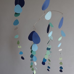 N.42 Eukalyptus Mobile Blau Degrade