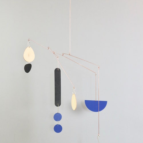 STABILE Standing Mobile Comet Handmade in France Mid Century