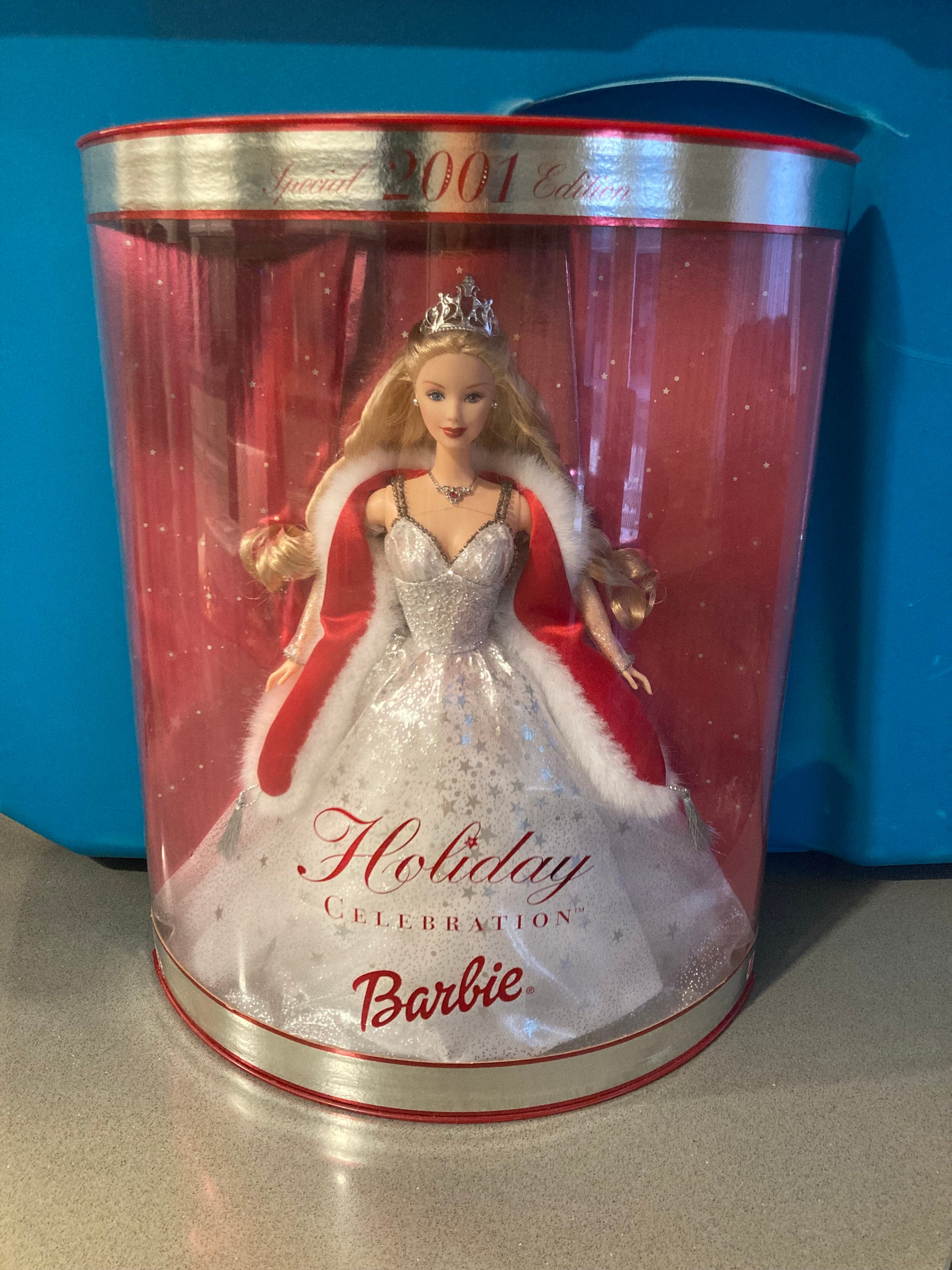 leven Flitsend Oceaan Holiday Celebration Barbie 2001 50304 Special Edition New - Etsy