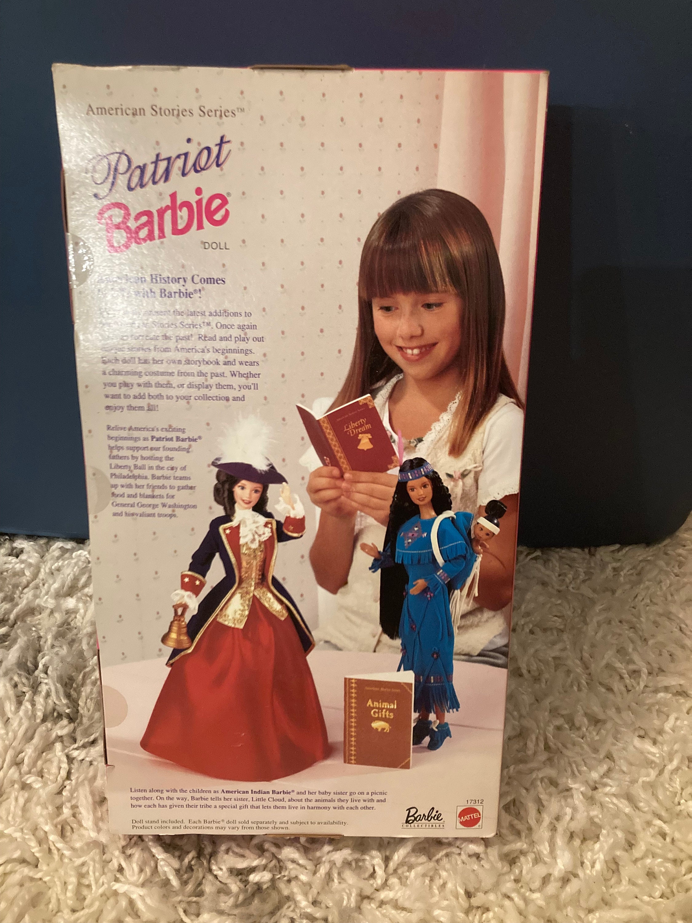 Patriot Barbie American Stories Series 1996 17312 New in Box Etsy