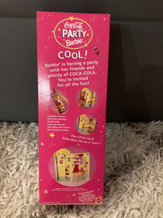 Coca cola party barbie 1998 sale