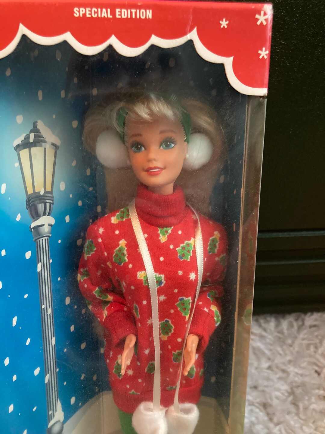 Caroling Fun Barbie, 1995, 13966, Special Edition, New in Box, Accessories Included - Etsy Caroling Fun Barbie, 1995, 13966, Special Edition, New in Box, Accessories Included - Etsy