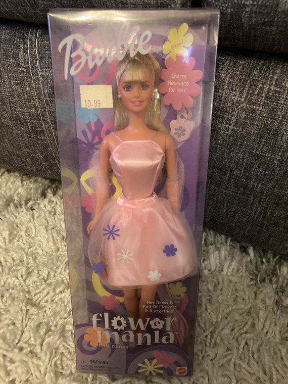 Flower Mania Barbie, 2000, 28614, Edizione Speciale, Nuovo nella