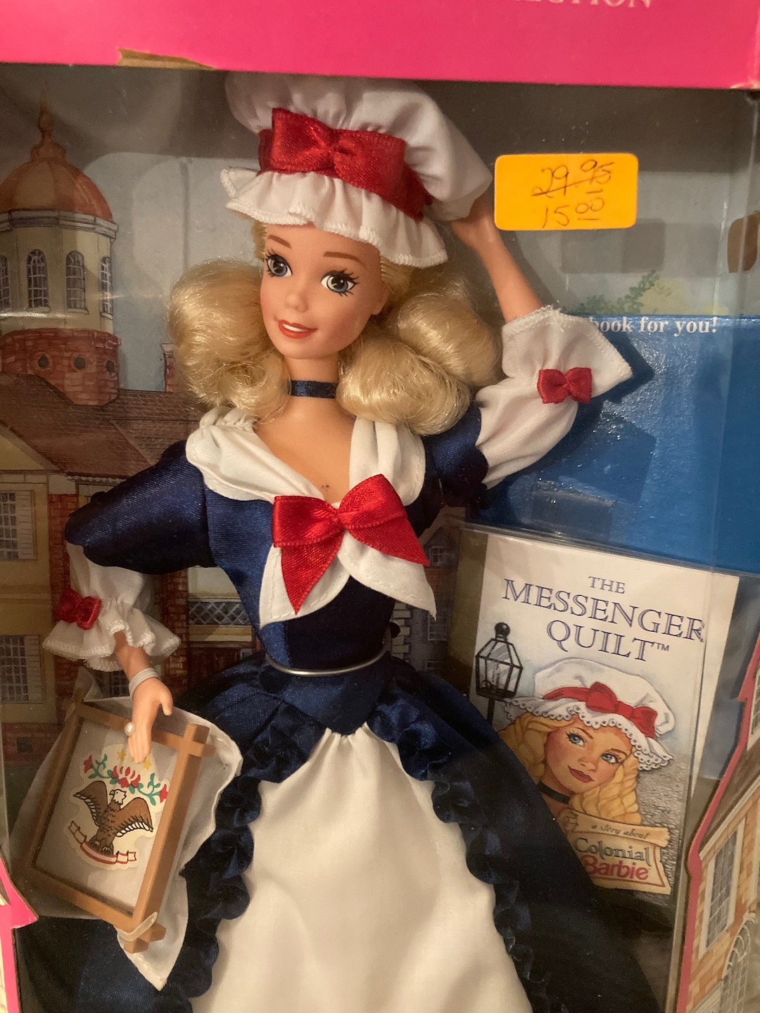 Colonial Barbie, 1994, 12578, Dolls of the World Series, 30th Anniversary, Landmark Collection, New in Box - Etsy Colonial Barbie, 1994, 12578, Dolls of the World Series, 30th Anniversary, Landmark Collection, New in Box - Etsy