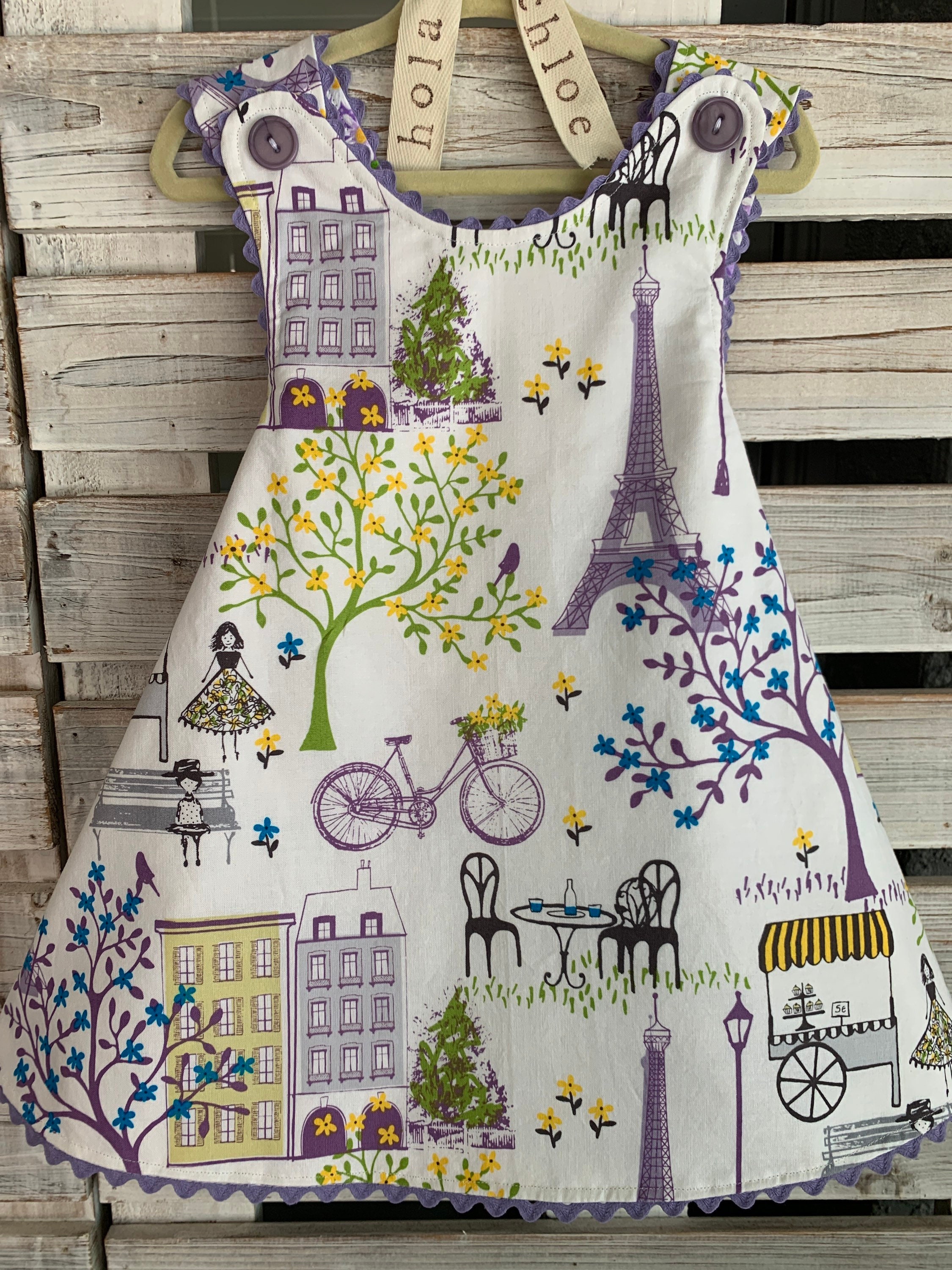 Robe Pinafore Réversible Kite - Taille 18-24 Mois, Neuve Avec étiquettes