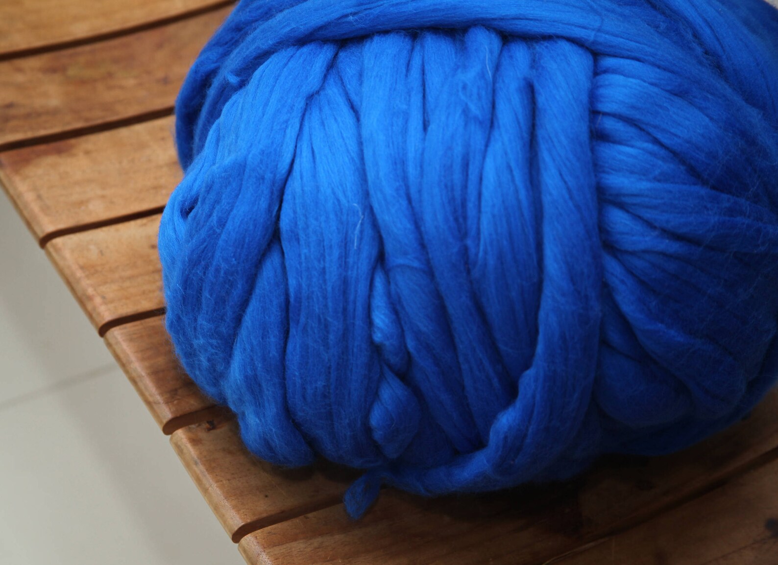 Giant Merino Wool Yarn Arm Knitting Chunky Yarn Mega Bulky Etsy
