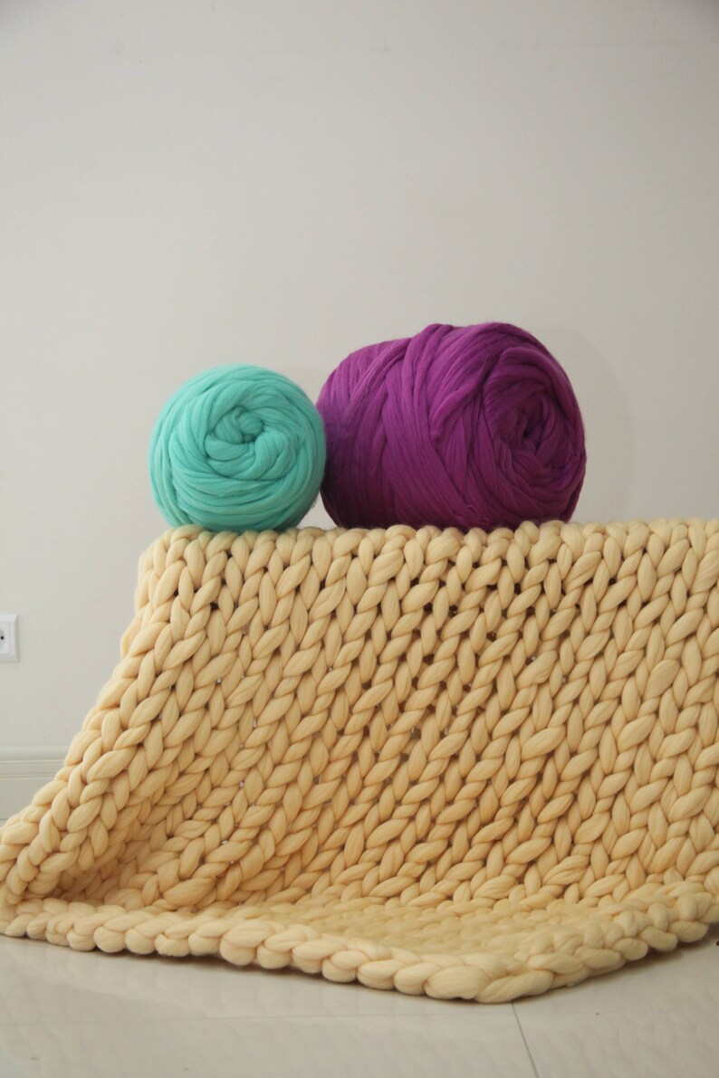 23 Microns Extreme Knit Wool Super Bulky Yarn Chunky Yarn Wool Etsy