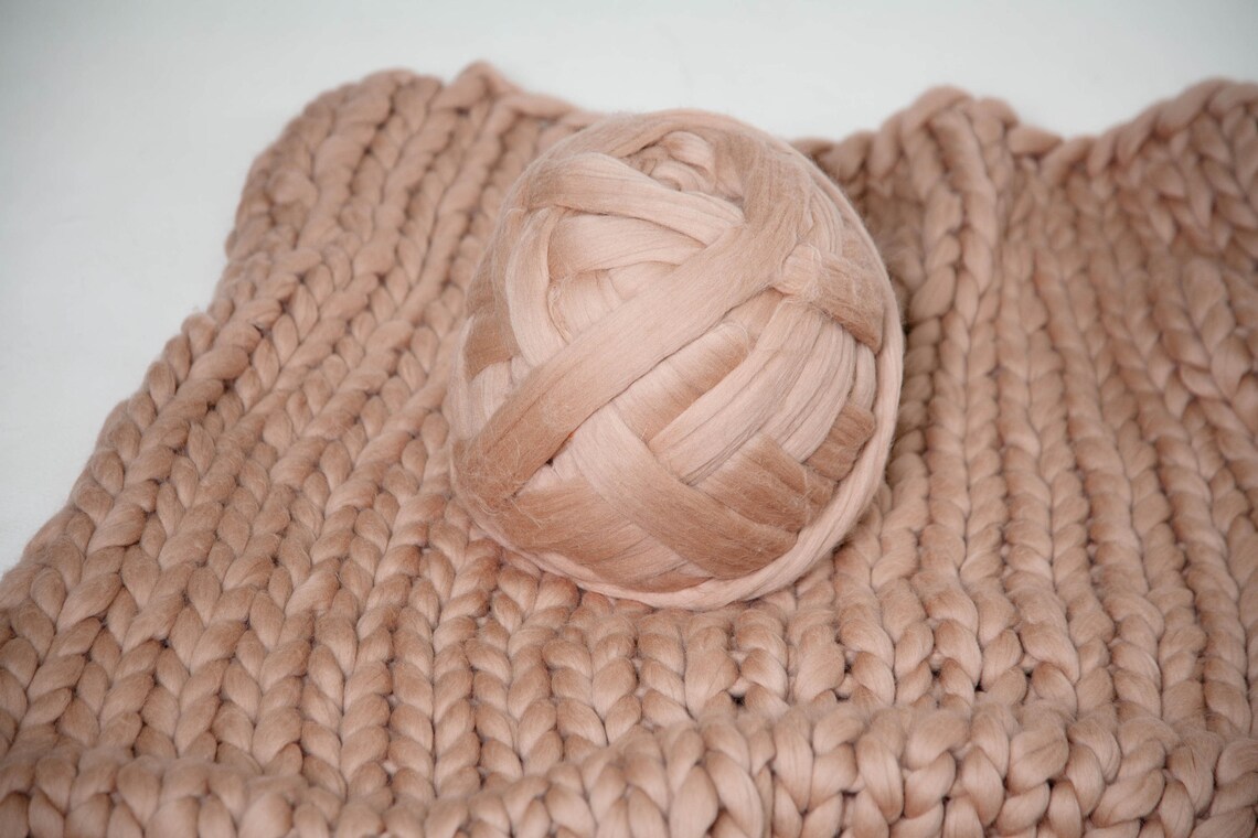 Arm Knitting Chunky Yarn 100 Wool Chunky yarn 23 microns Etsy