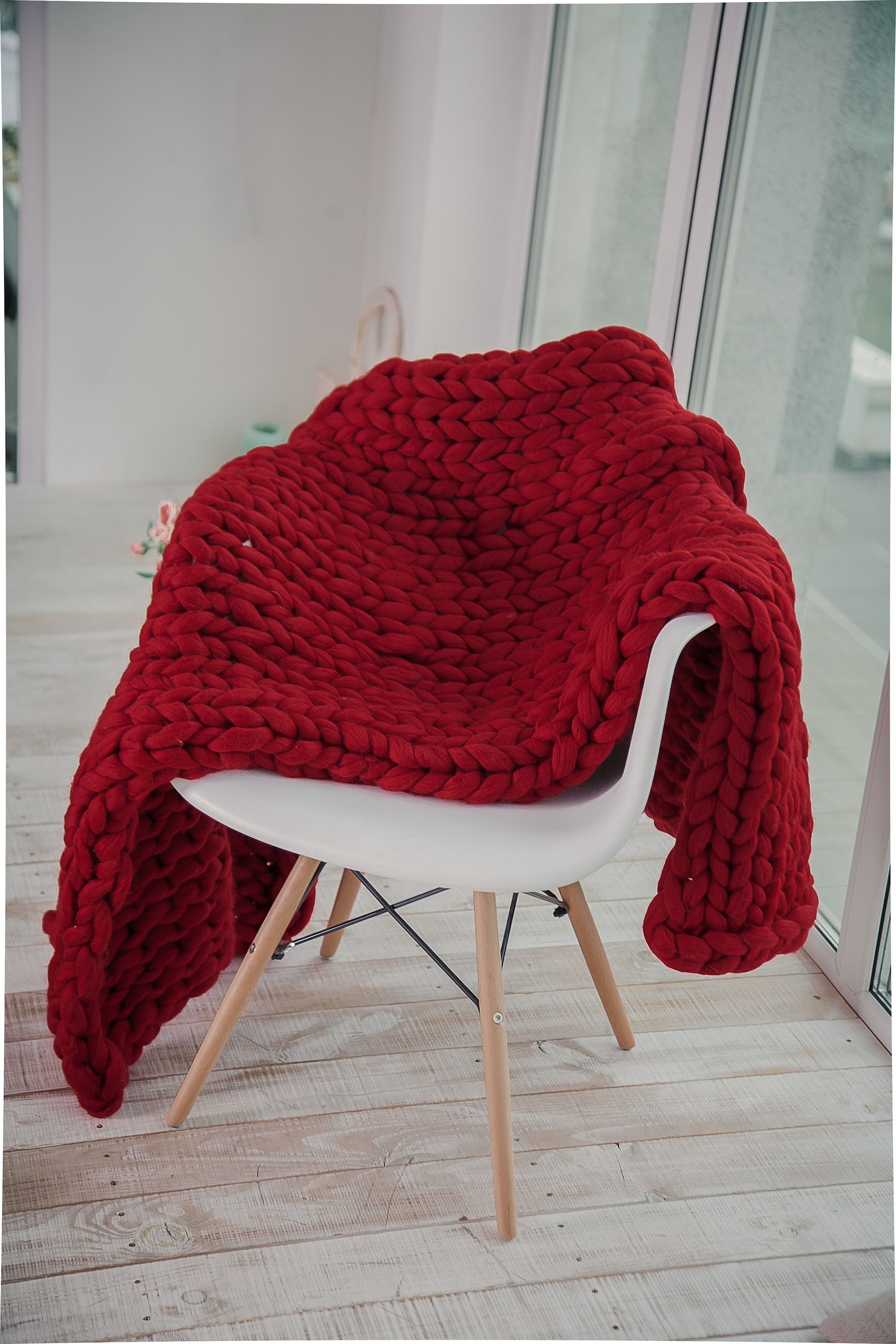 Wool Chunky Blanket Throw Chunky Gift for Her Chunky Knit Etsy